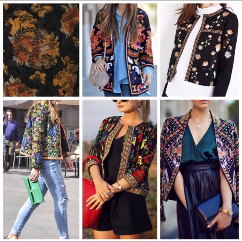 Unique Embroidered Jacket Blazer - image 3